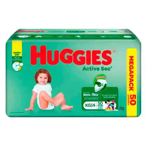 Huggies Pañal Active Sec