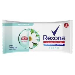 Rexona Jabón Tocador Fresh Antibacterial