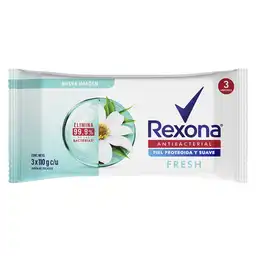 Rexona Jabón Tocador Fresh Antibacterial