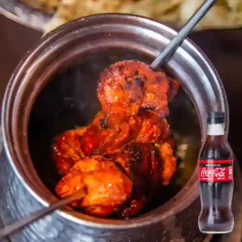 Combo Chicken Tikka X 2 Und + Coca Cola Zero 300Ml
