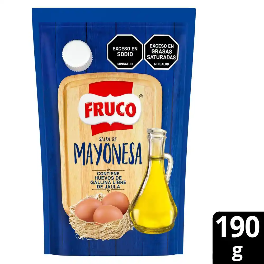 Salsa de Mayonesa Fruco doypack 190G