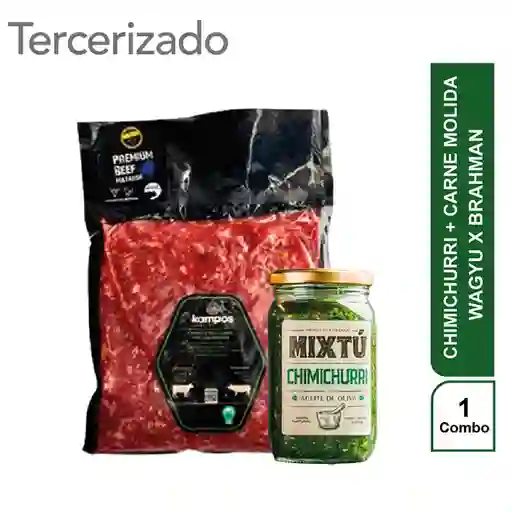 Combo Chimichurri Mixtu + Kampos Carne Molida