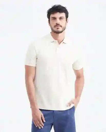 Camiseta Polo Classic Hombre Beige Ostra Talla XL Chevignon