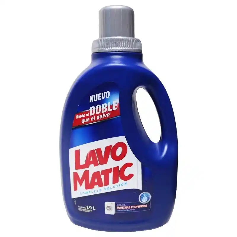 Lavomatic Detergente Líquido Complete Solution Manchas Profundas