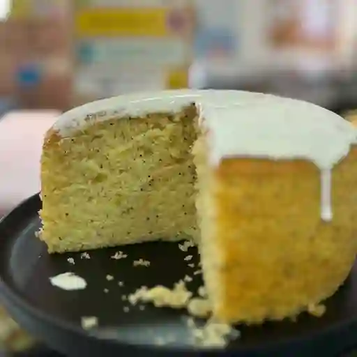 Torta de naranja y amapola
