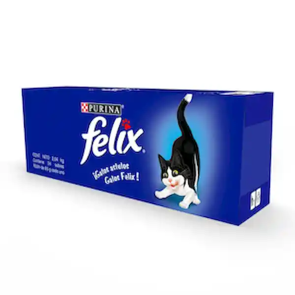 Felix Alimento Húmeda Para Gato Sabores Surtidos 85 g