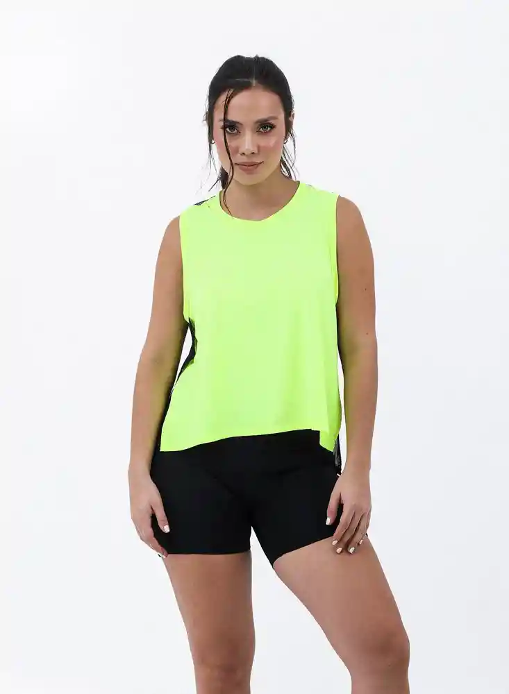 Camiseta Manga Sisa L-amarillo