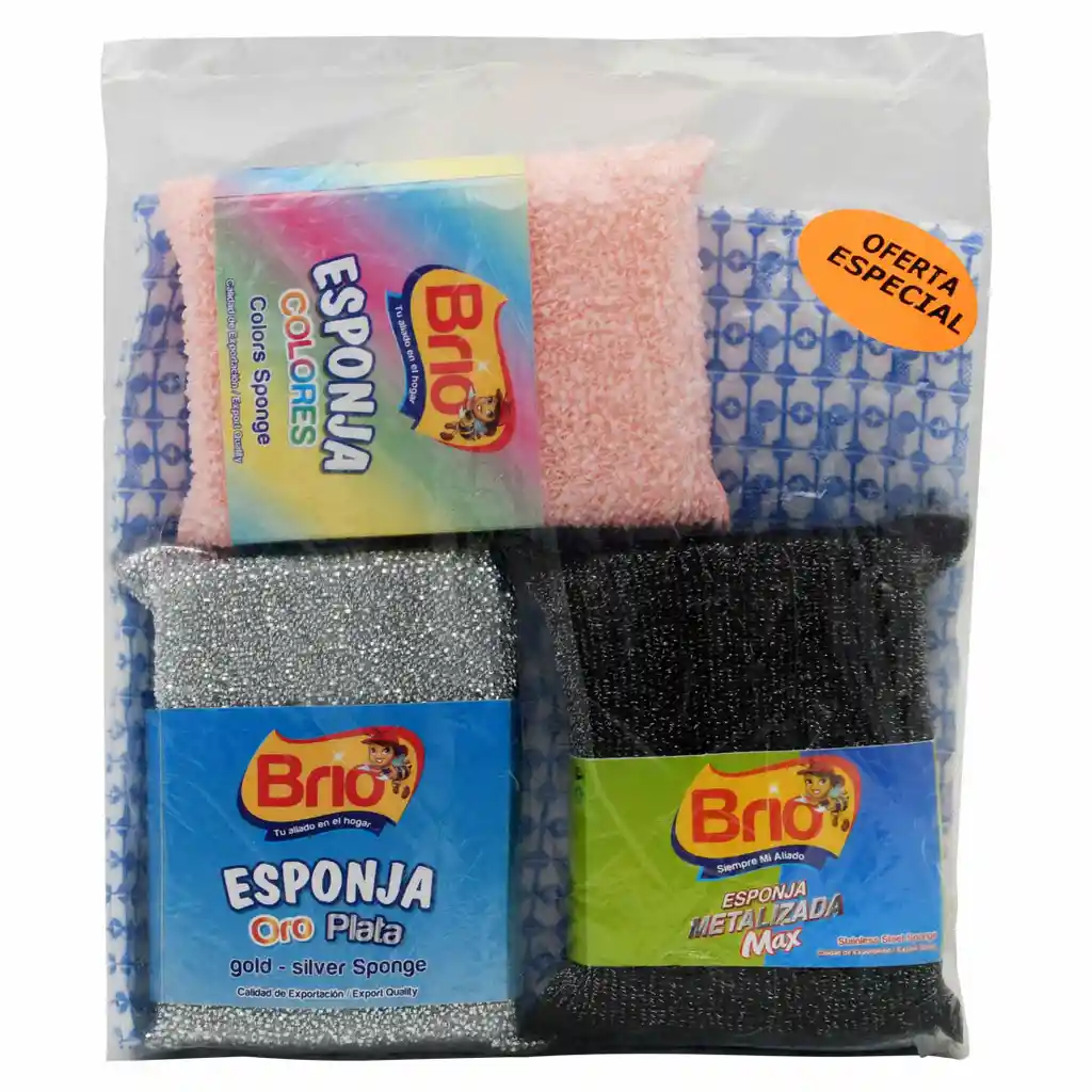 Kit Brio Oro Plata+color+metalizada+pa#o