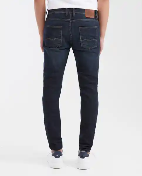 Jean Rider Masculino Azul Dark Talla 32/32 Chevignon