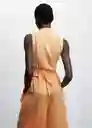 Blusa Purpu-H Mandarina Talla S Mujer Mango