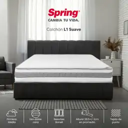 Colchón Spring Sunrise Suave V4 L1