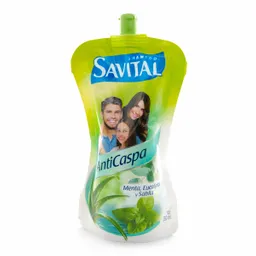 Savital Shampoo Anticaspa Menta, Eucalipto y Sábila