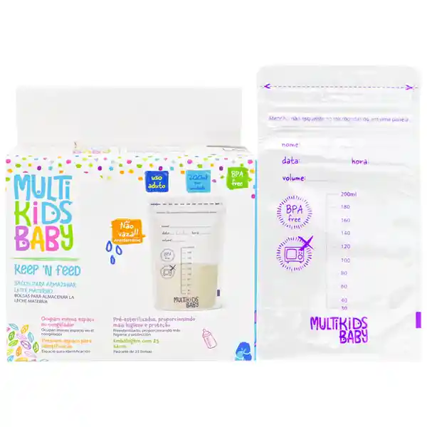 Multikids Baby Bolsa de Leche