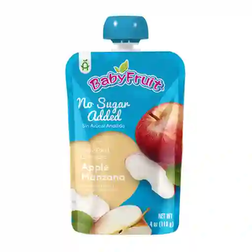 Baby Fruit Compota Manzana Sin Azúcar Pouch