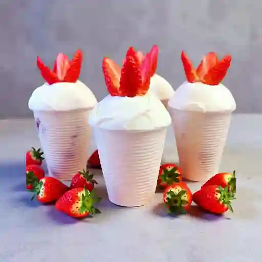 Fresas con Crema