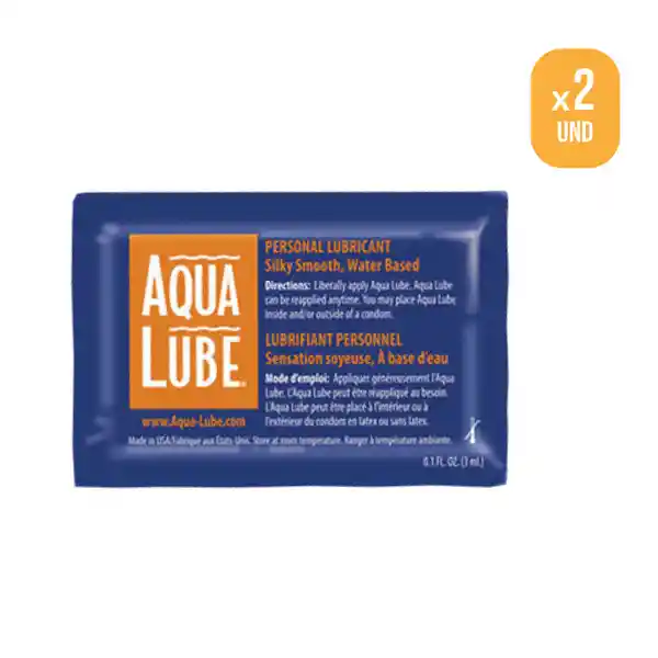 Combo Lubricante Aqua Lube X 2 Und