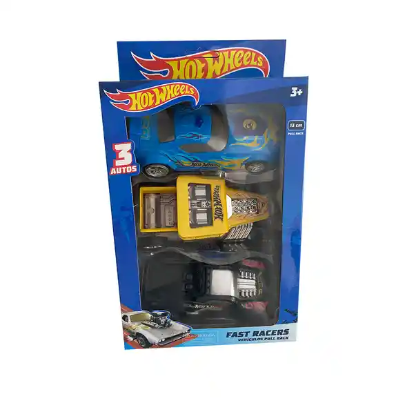 Hot Wheels Vehículo Friction 13 cm