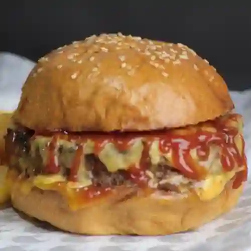 Cheese Burger Sencilla
