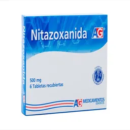 Nitazoxanida Mk 500Mg Ag X 6 Tabletas