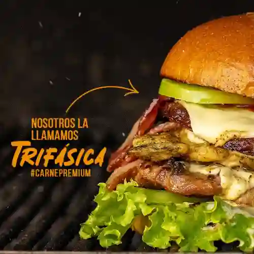 Hamburguesa Trifásica