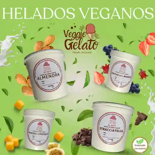 Helado frutos del bosque stevia x 400gr