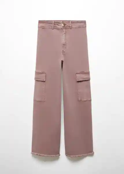 Jean Sasha Marrón Talla 21 Niñas Mango