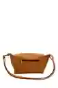 Bandolera Beige Para Mujer Shine