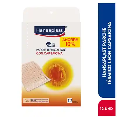 Hansanplast Parche Térmico León con Capsaicina