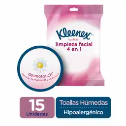 Kleenex Toallitas Desmaquillantes P/Rostro