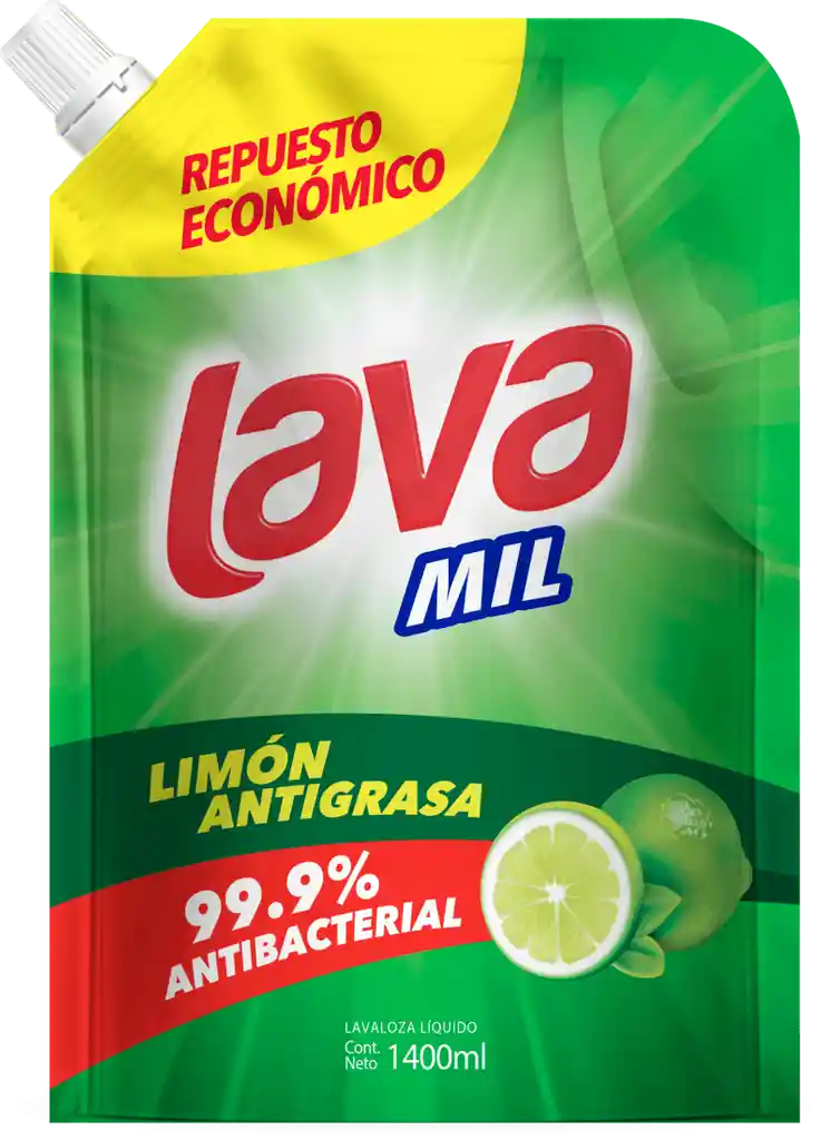 Lava Mil Liquido Limon Dp *