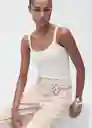 Body Beni Beige Talla L Mujer Mango