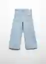 Jean Culotte6 Tejano Niñas Claro Talla 8 Mango