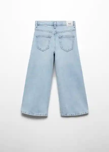 Jean Culotte6 Tejano Niñas Claro Talla 8 Mango