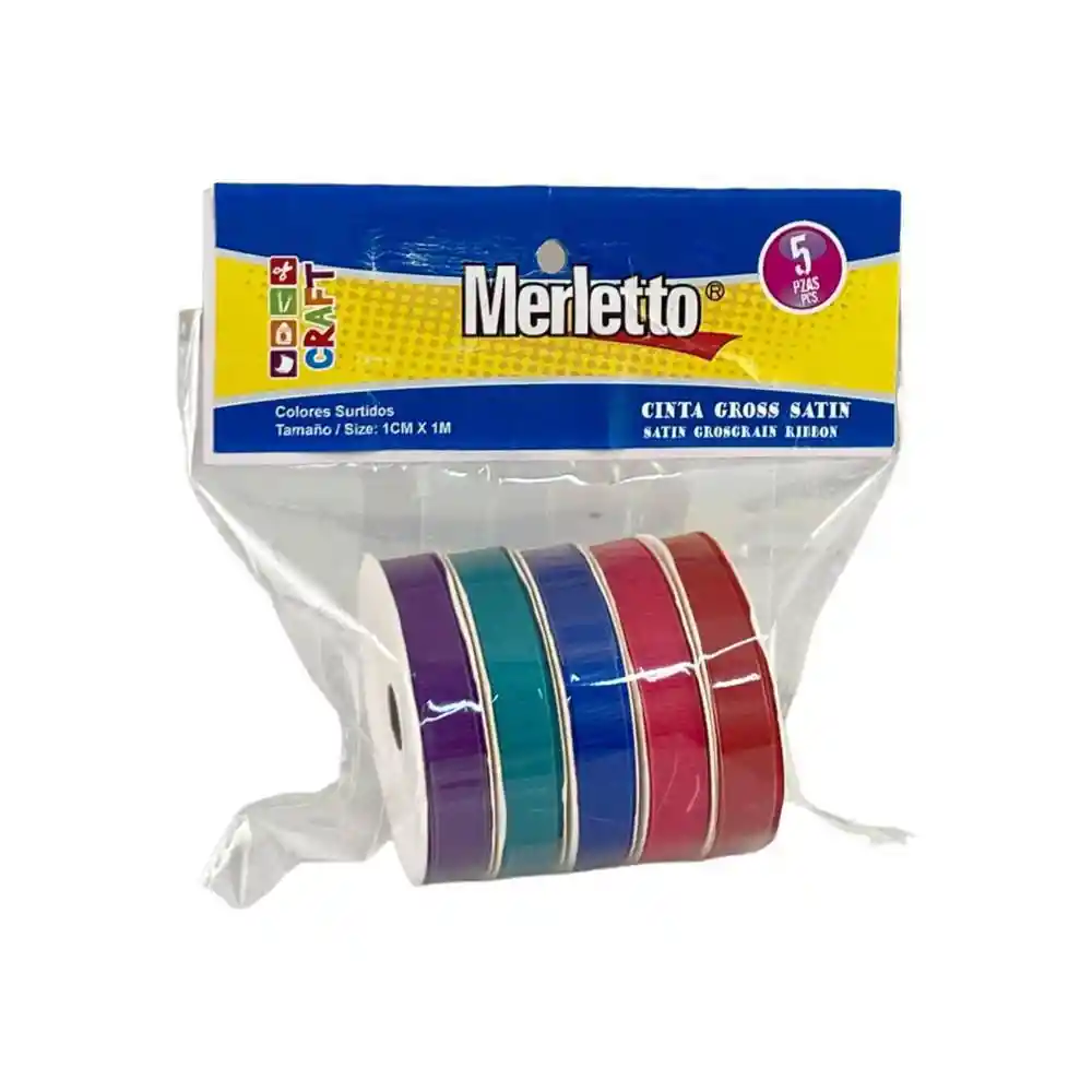 Set Cintas X 5pcs Merletto