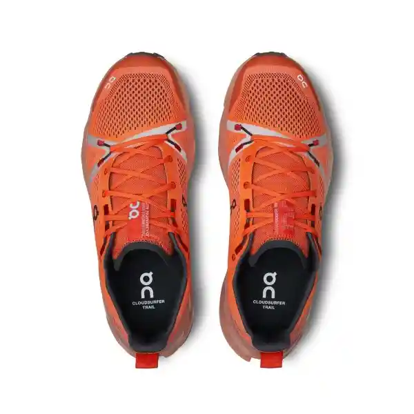 On Zapatos Cloudsurfer Trail 1 Hombre Naranja 9 3ME10112150