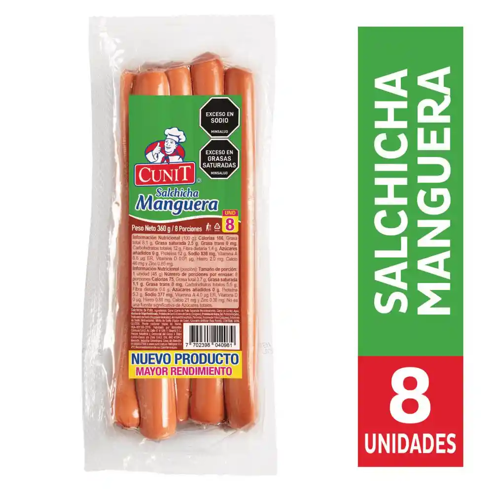 Salchicha Manguera Cunit