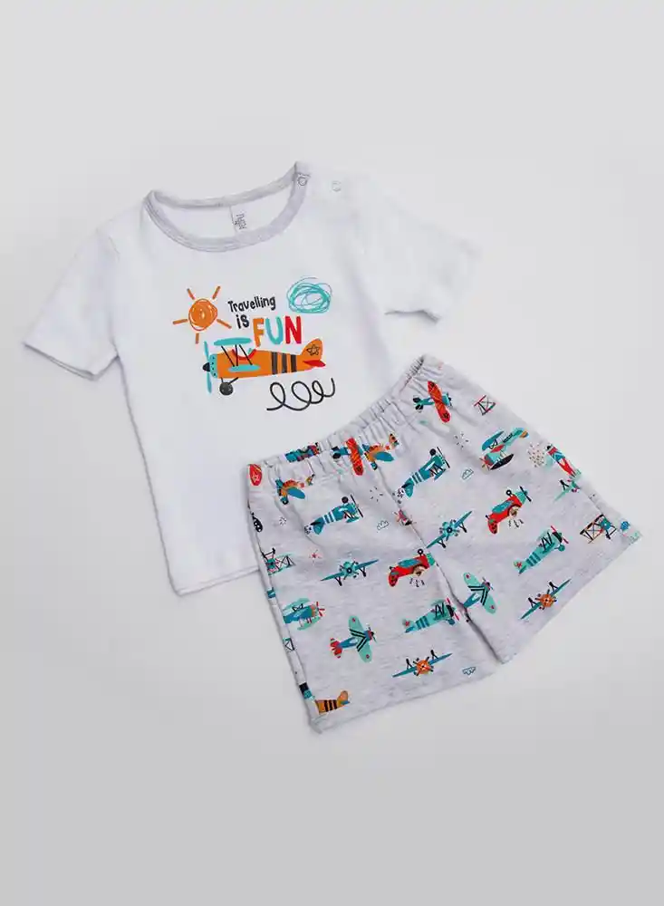 Pijama 2 Piezas Bebé 5t - Estamp 2