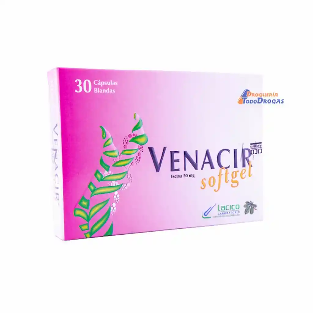 Venacir 30 Cápsulas (50 mg)