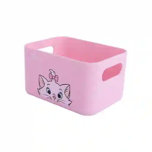 Organizador de Plástico de Almacenamiento Pequeño Rosa Miniso