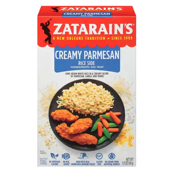 Zatarains Arroz Cremoso Queso Parmesano