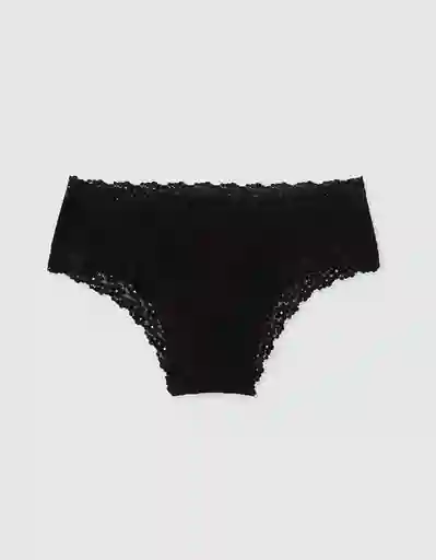 Calzón Negro Aerie Talla MEDIUM 7075073 American Eagle