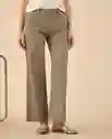 Pantalón Machiatto Café Claro Talla 12 432G006 Esprit