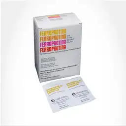 Ferroprotina Ferrimanitol Ovoalbúmina  (40 mg) 