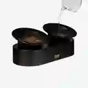 Make Sure Comedero Doble Negro