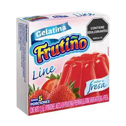 Frutiño Mezcla Polvo Gelatina Sabor Artificial Fresa ya