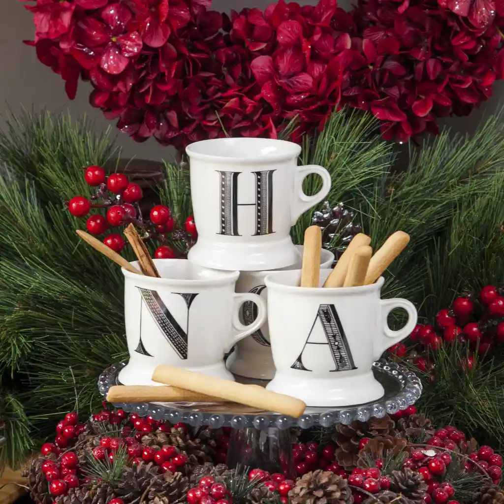 Ambiente Gourmet Mug Con Letra H