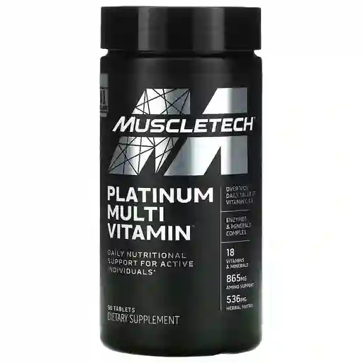 Muscletech Suplemento Multivitamínico Platinum