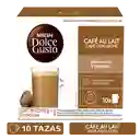 Cápsulas de Café con Leche NESCAFÉ DOLCE GUSTO Au Lait x 100g