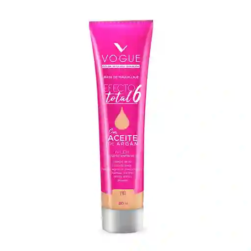 Vogue Base de Maquillaje Efecto Total 6 Bronce