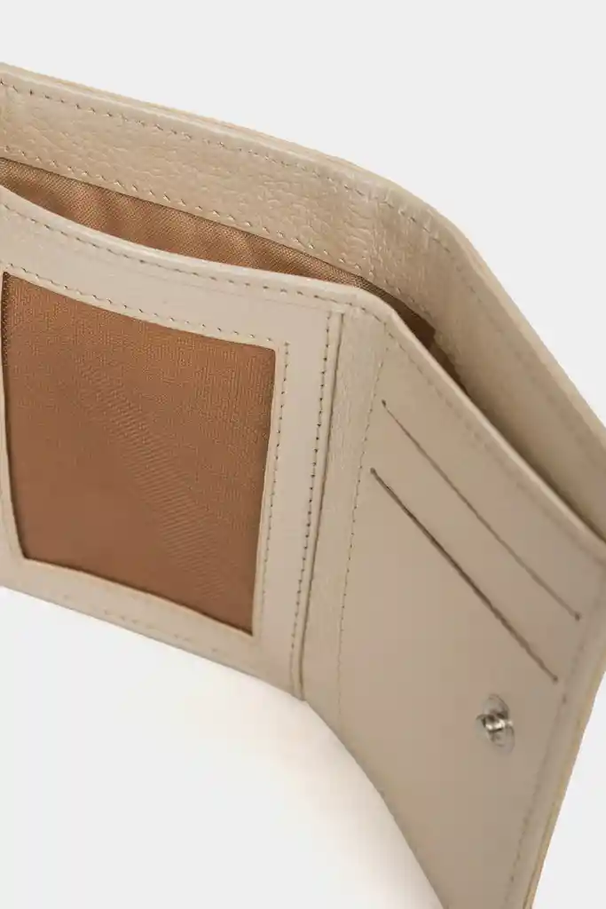 Billetera Colory de Cuero Para Mujer Grabado Placa Palmeras